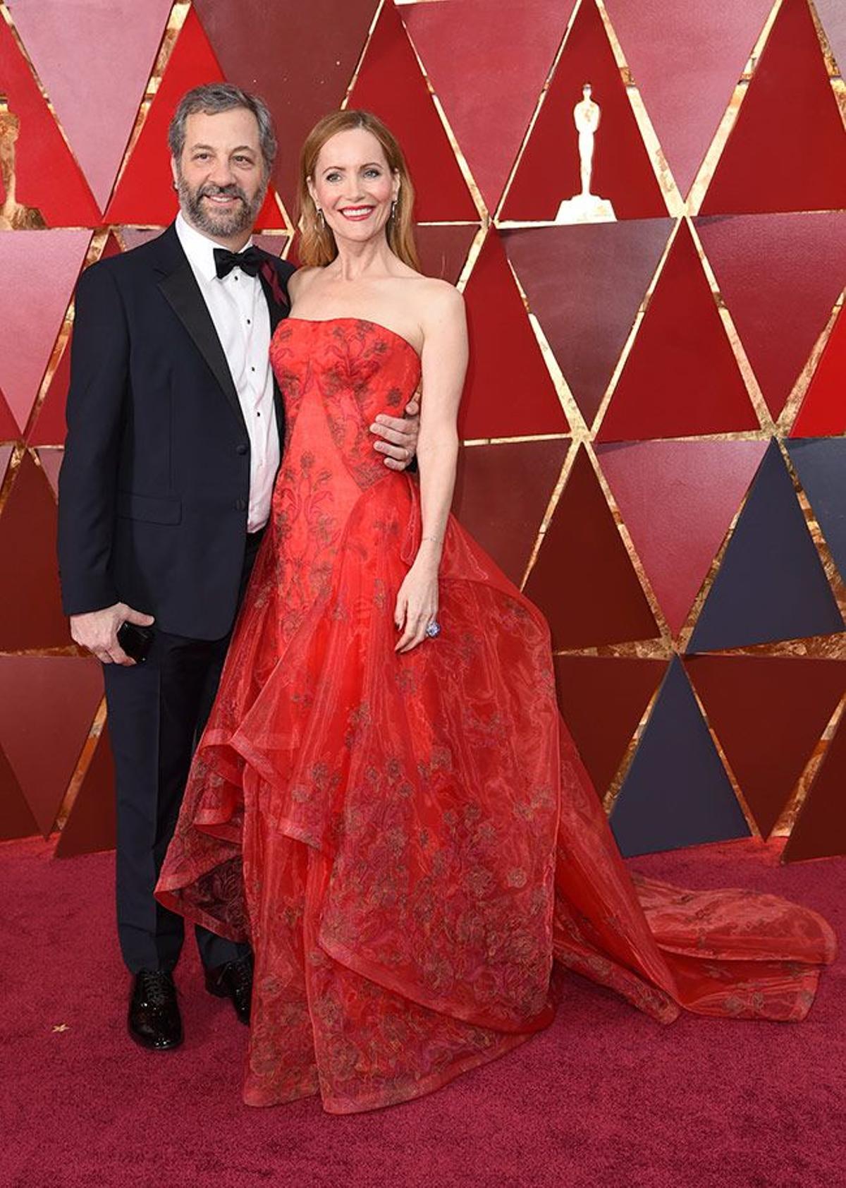 Premios Oscar 2018, Judd Apatow y Leslie Mann