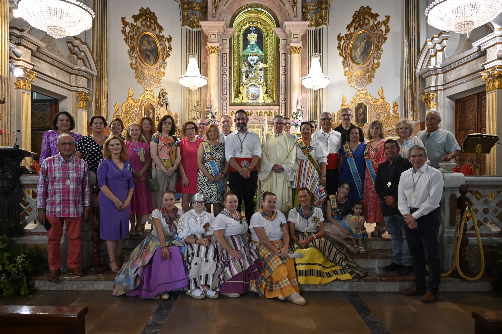 Galería de fotos: Traslado de ida y vuelta a la basílica del Lledó en las Fiestas del Carmen en Castelló