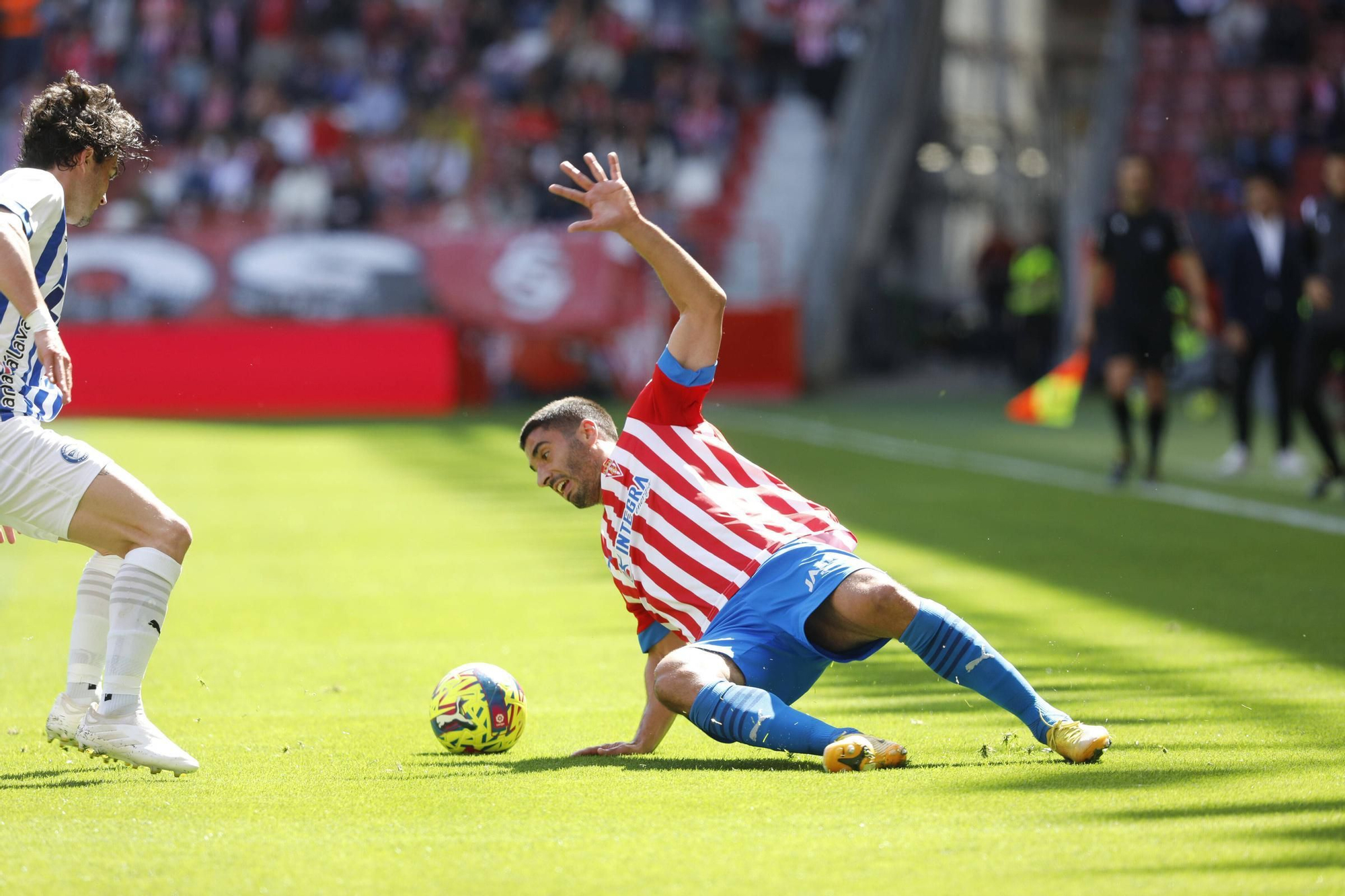 Así fue el encuentro entre el Sporting y el Alavés