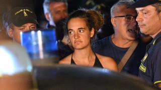 La capitana del Sea Watch, detenida tras atracar sin permiso en Lampedusa