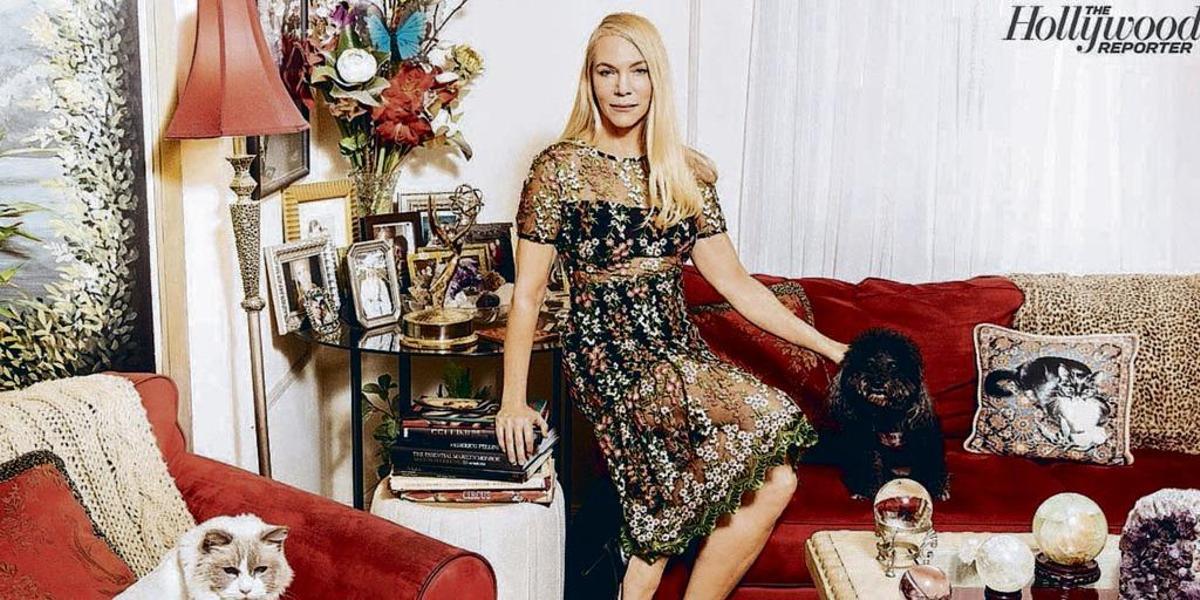 La modelo Babi Christina Engelhardt, en "Hollywood Reporter".