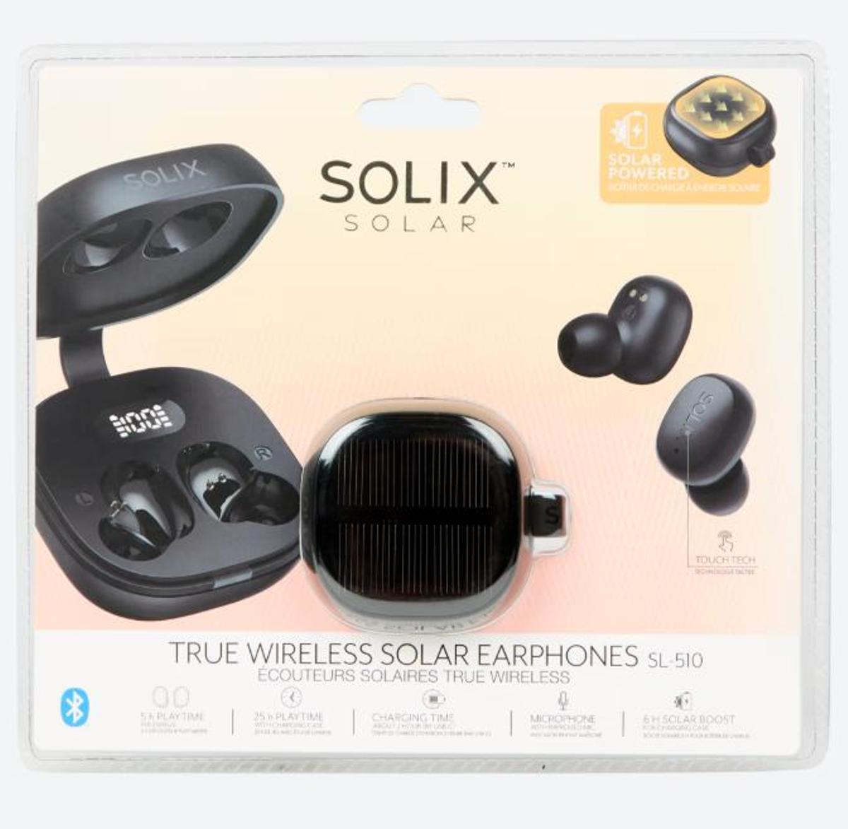 Auriculares solares.