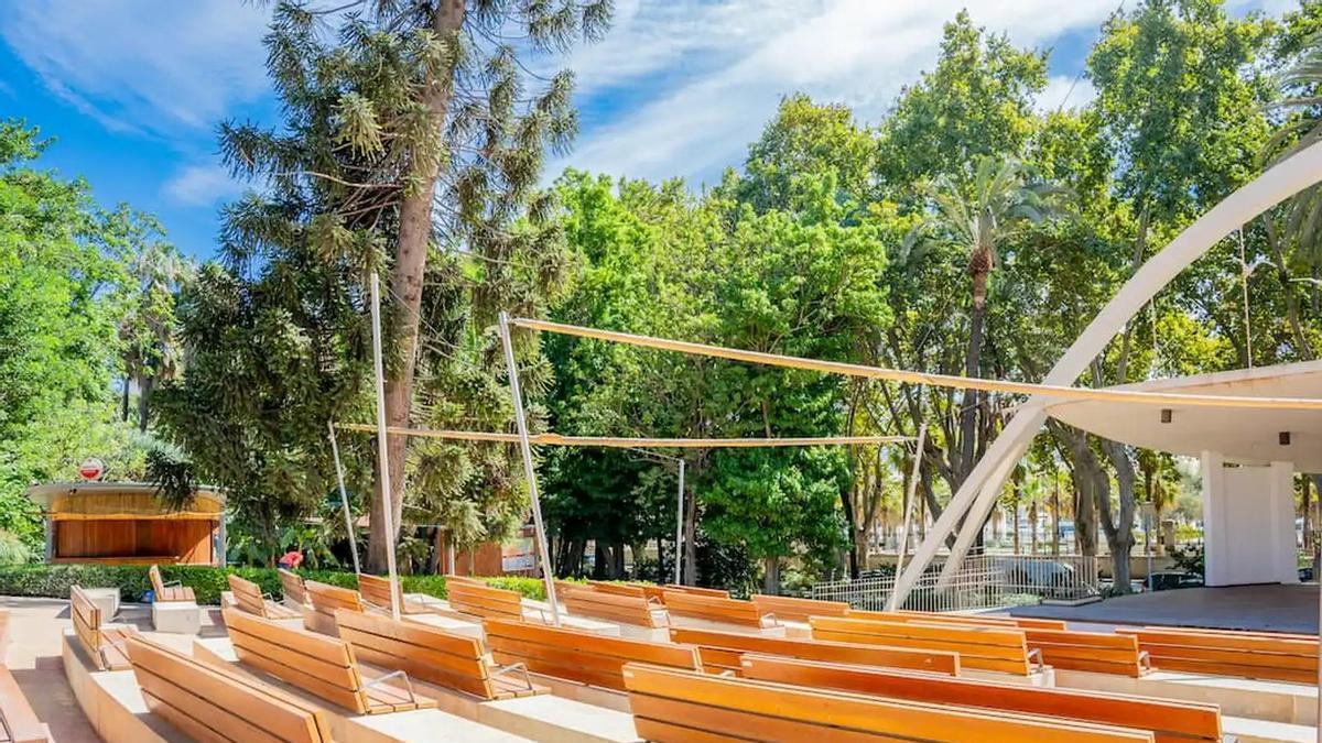 Archivo - El recinto Eduardo Ocón en el Paseo del Parque de Málaga.