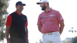 Rahm desveló que Tiger nunca le contestó el mensaje de Rahm donde le decía que se iba al LIV Golf