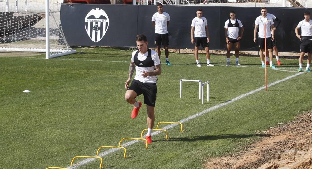 Las mejores imágenes del entrenamiento del Valencia CF