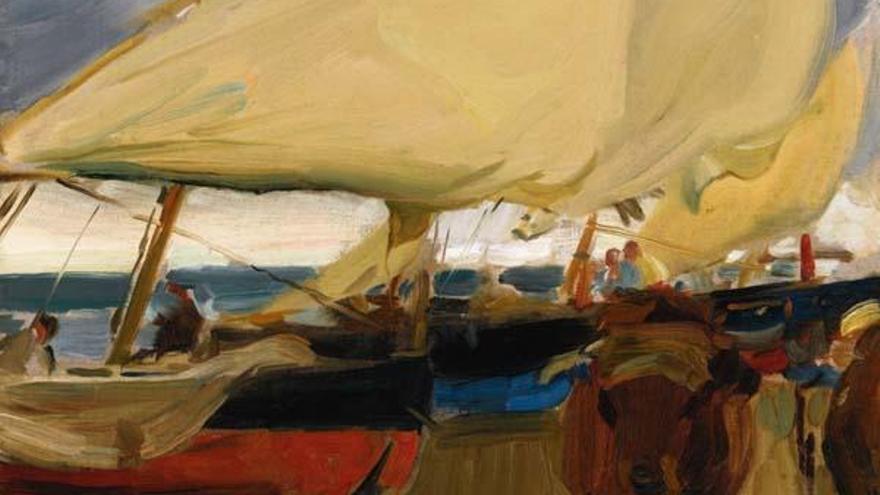 Sotheby´s saca  a subasta un Sorolla de 1910 que plasma la playa de Valencia