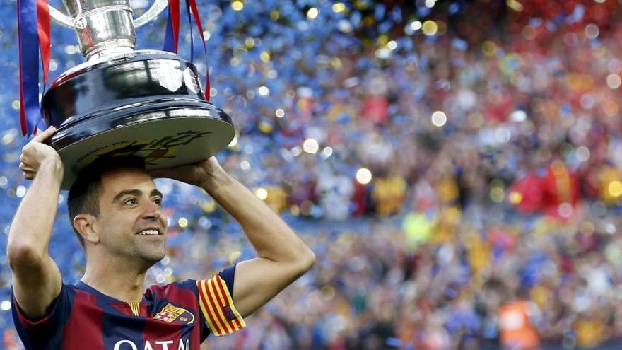 La selecció catalana, sense Xavi Hernández, rep Veneçuela a Montilivi