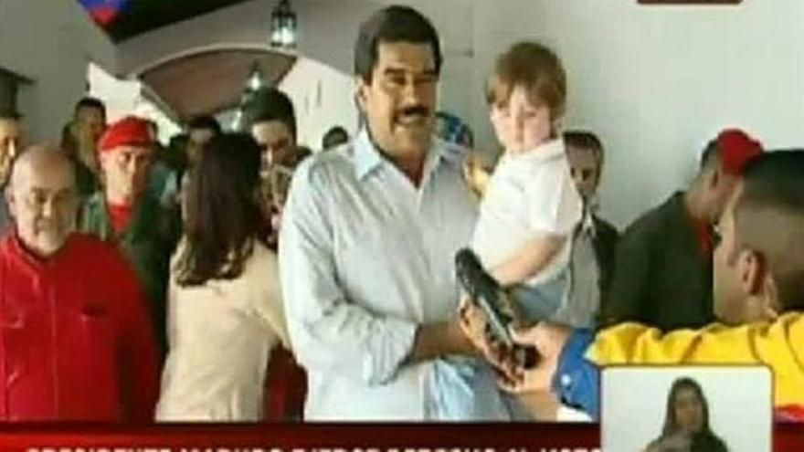 Maduro: "El país está lleno de bendiciones de paz"