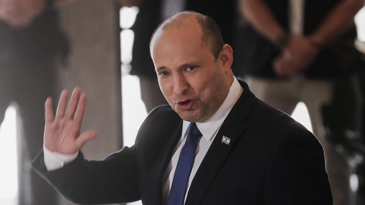 El nuevo primer ministro israelí, Naftali Bennett, este lunes en Jerusalén.