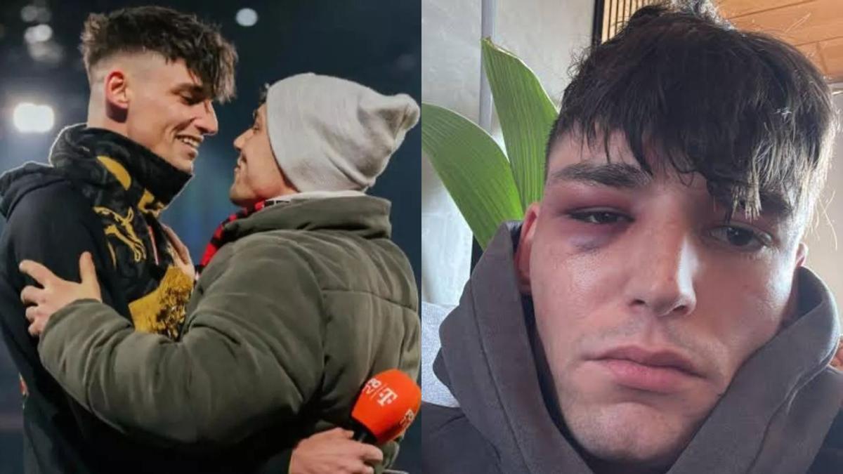 El árbitro alemán Pascal Kaiser, de 27 años, fue agredido después de proponerle matrimonio a su novio en el RheinEnergieStadion de Colonia