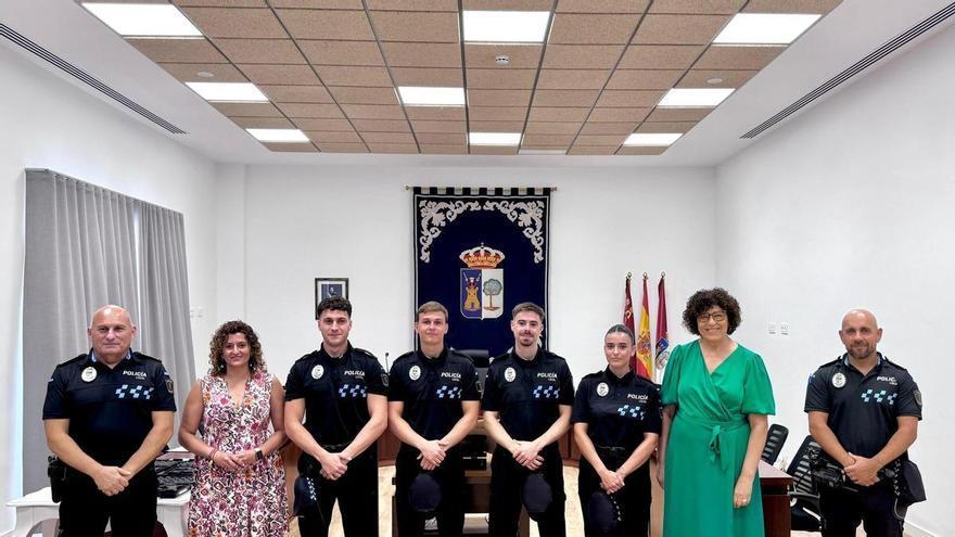 Puerto Lumbreras incorpora cuatro nuevos agentes a la plantilla de Policía Local