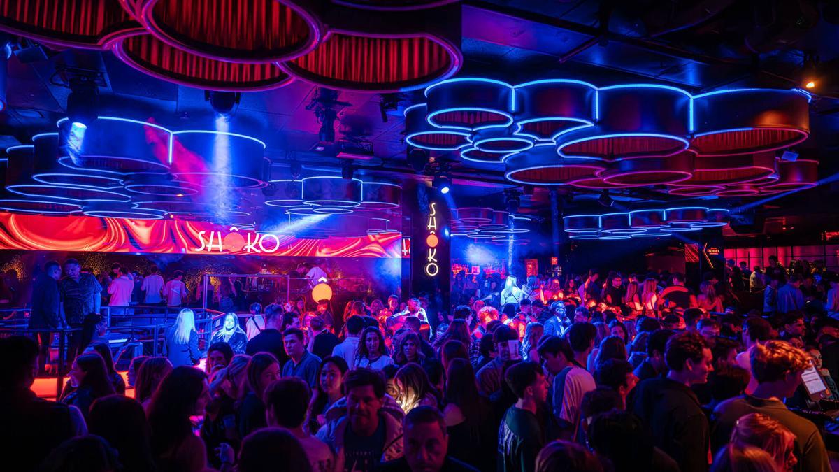 Ambiente en la discoteca Shôko, en una imagen del pasado marzo.