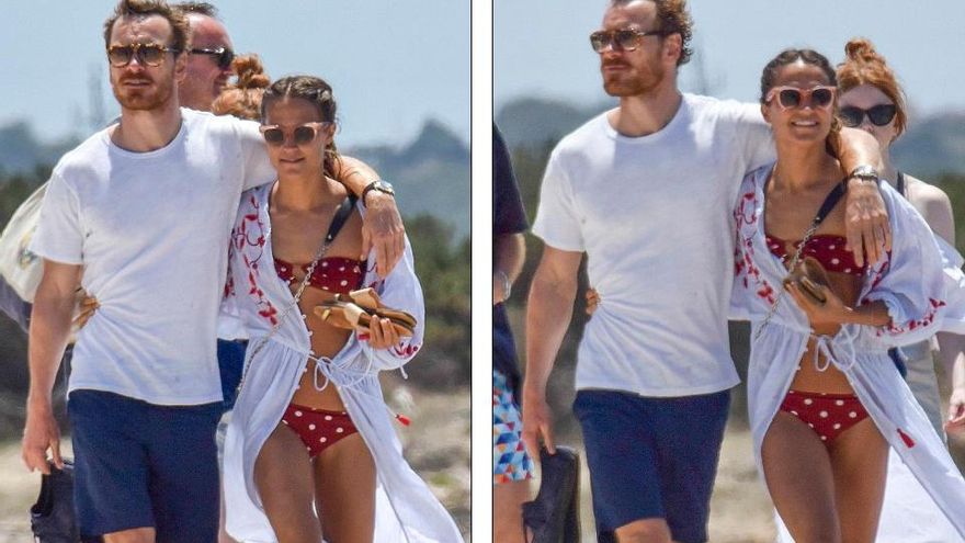 Vacaciones románticas de Michael Fassbender y Alicia Vikander en Ibiza