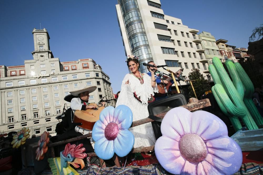 Desfile del Día de América en Asturias