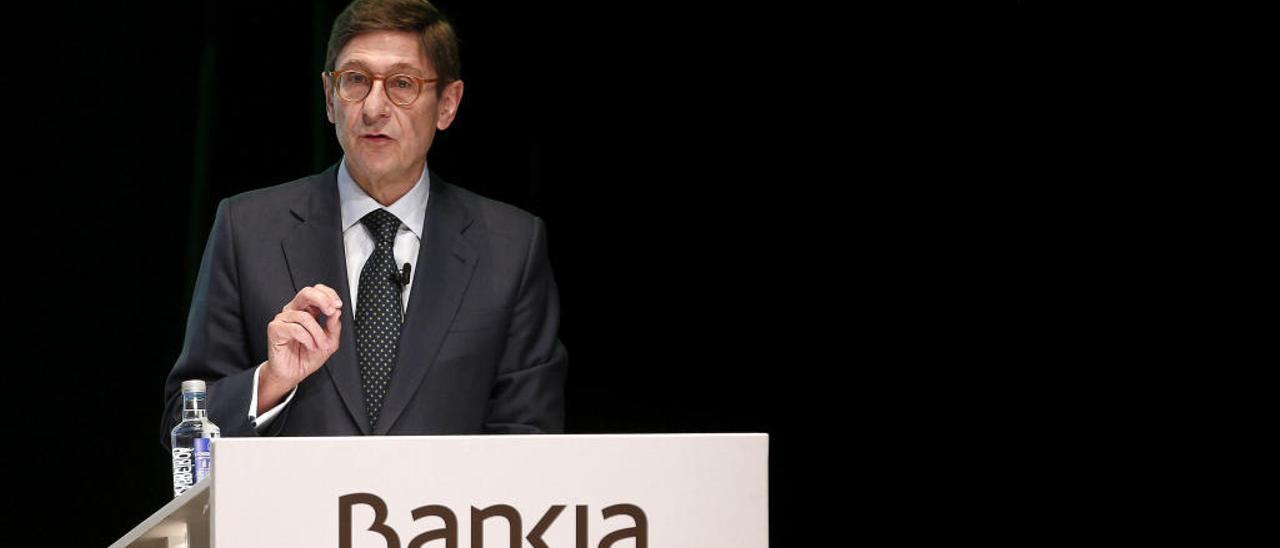 La calma llega a la junta de Bankia