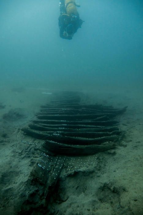 Reprodueixen en 3D el vaixell iber de Cala Cativa