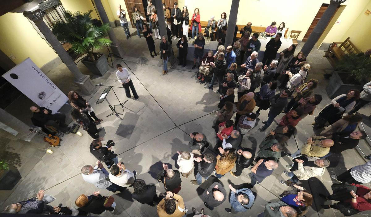 La Casa de Colón rinde homenaje a los 100 años de Fachico La Casa de Colón rinde homenaje a los 100 años de Fachico