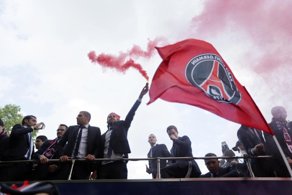 La rúa del PSG La rúa del PSG