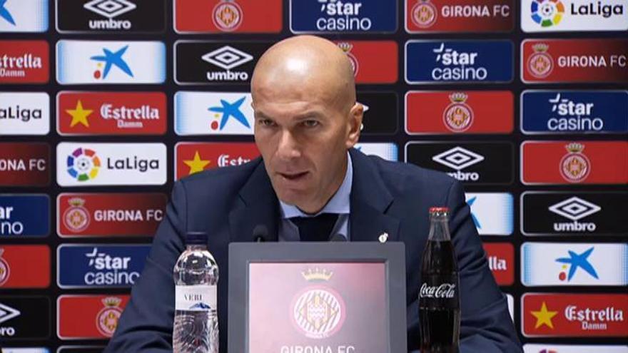 Zidane: &quot;Sabemos que tarde o temprano vamos a levantar esto&quot;
