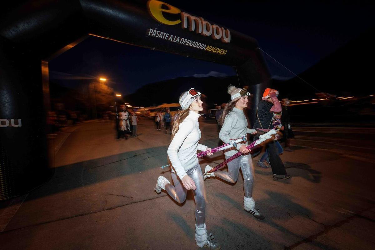 Imagen de la San Silvestre de Villanúa.