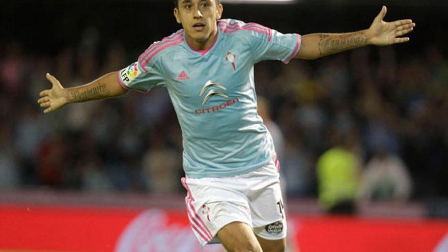 Orellana, máximo goleador del Celta // JOSÉ LORES