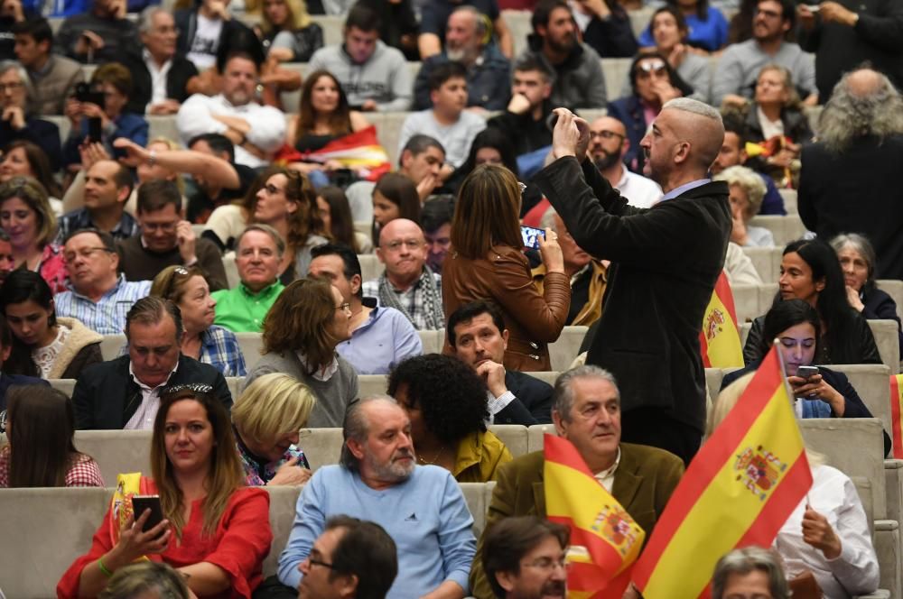 Mitin de Vox en A Coruña con Santiago Abascal