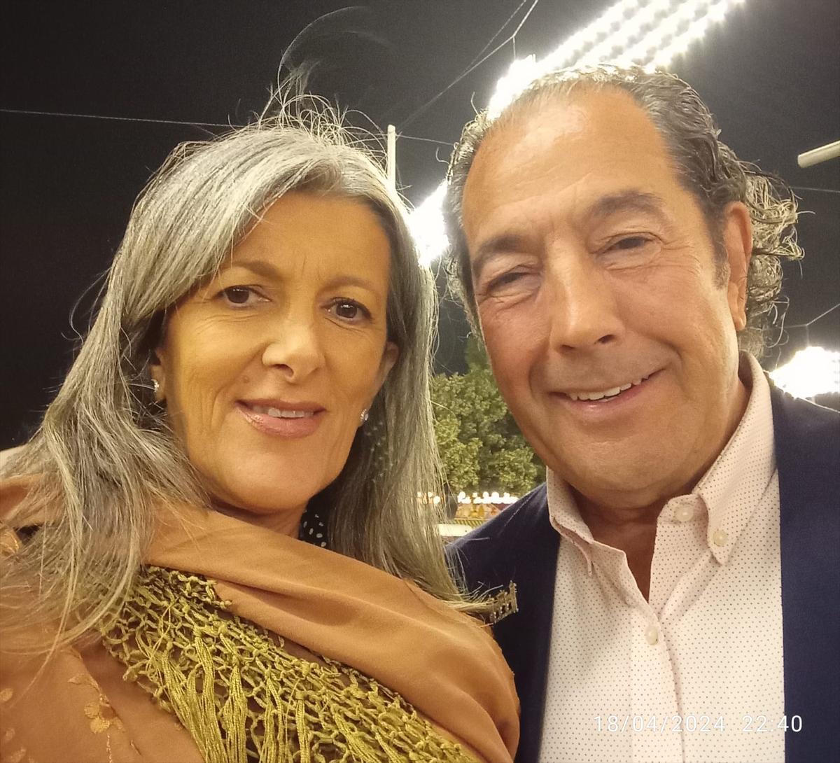 Benito y su mujer, vecinos de Vigo
