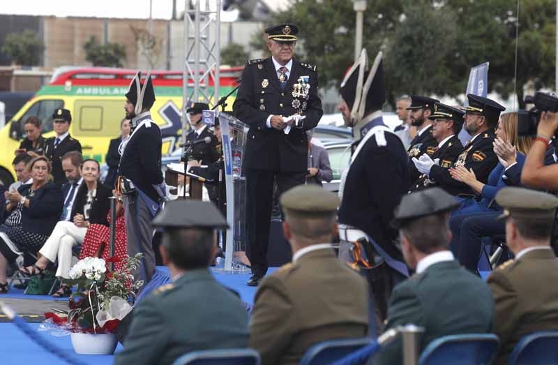 Celebración del día de la Policía Nacional en València