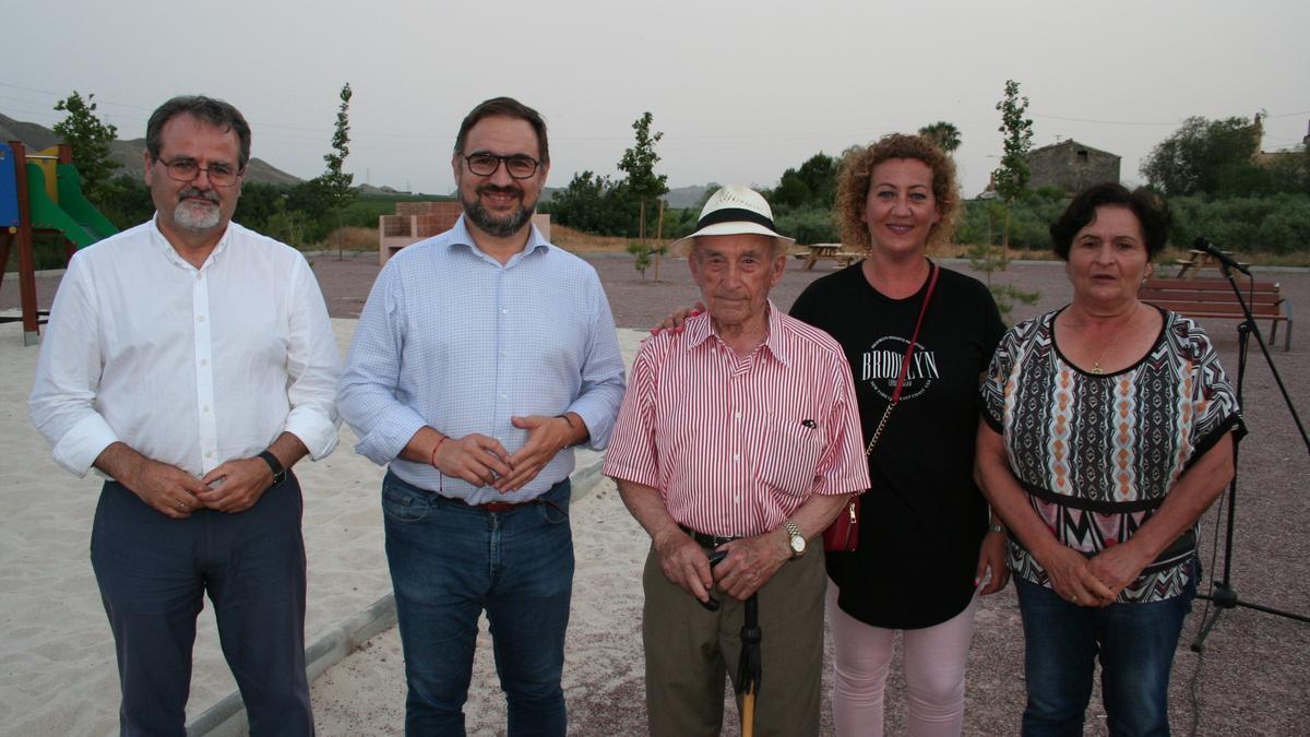 Antonio Navarro, Diego José Mateos, José Gabarrón ‘El Chupao’, Sandra Serrano y María Dolores Ruíz Díaz.