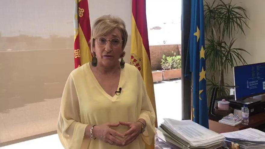 Ana Barceló celebra el pase de la Comunidad Valenciana a la fase 3