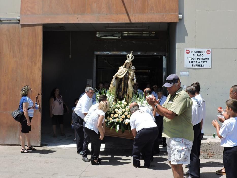 En Águilas, devoción sin limites a la Virgen del Carmen