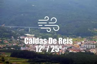 El tiempo en Caldas de Reis: previsión meteorológica para hoy, domingo 15 de junio