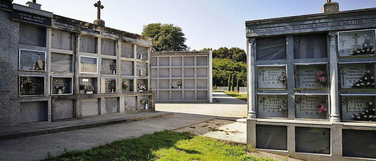 Ampliación del cementerio de Figueroa, en A Estrada.