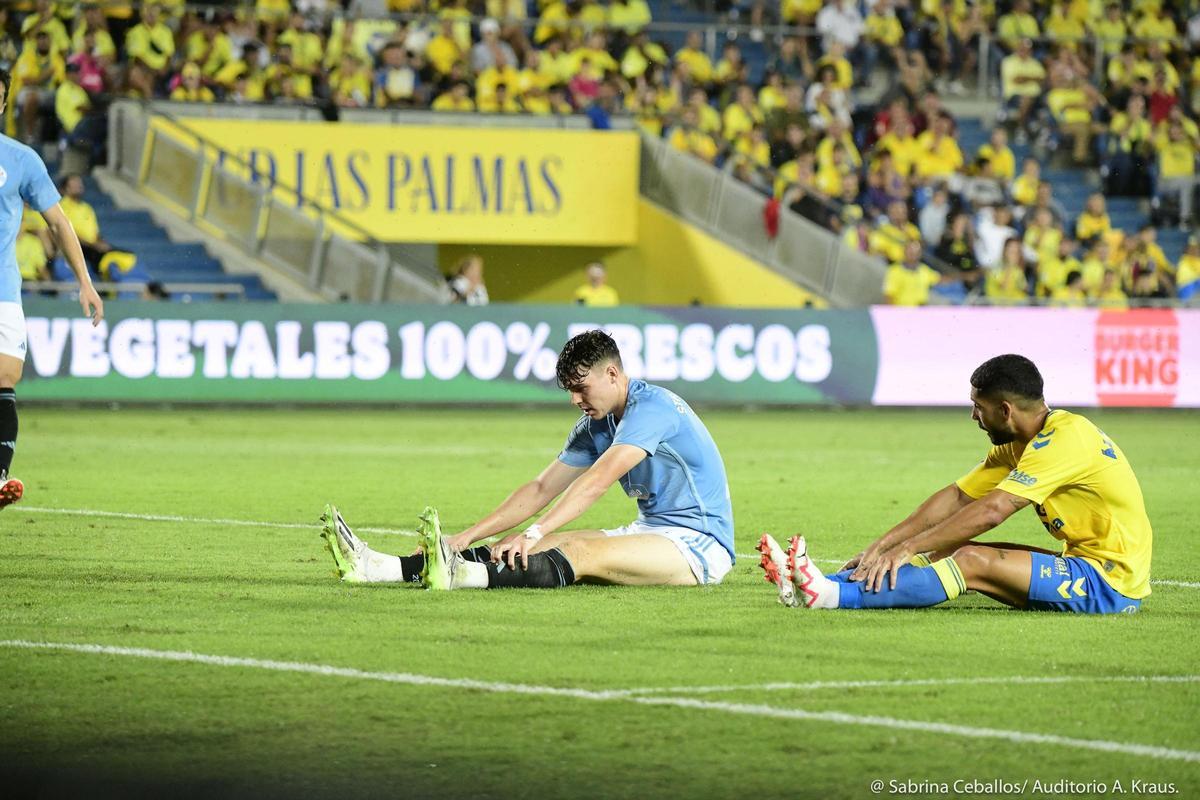 Partido celta las palmas