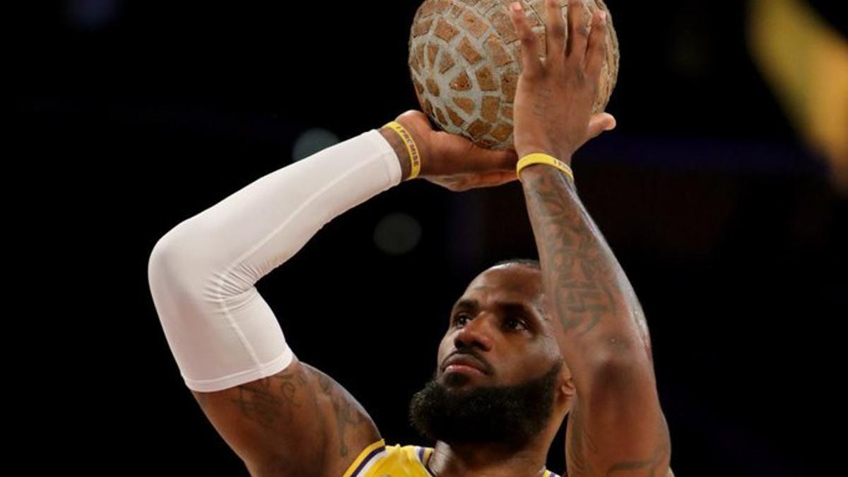 Lebron James, de los Lakers