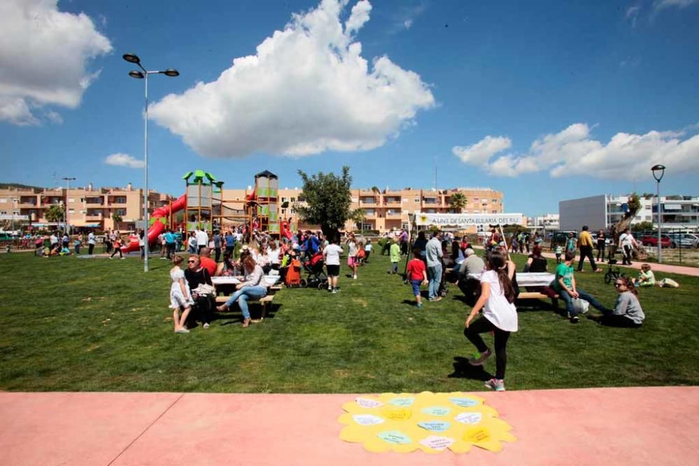 Inauguración del parque Cas Capità. Santa Eulària