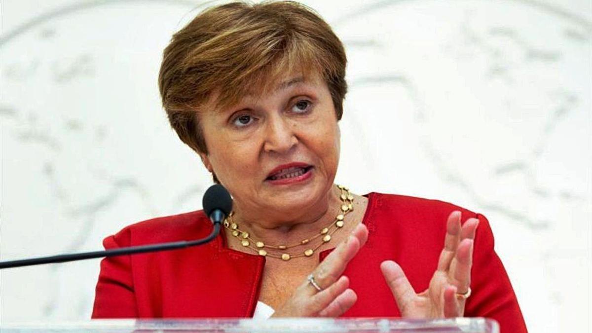 Kristalina Georgieva, la directora gerente del Fondo Monetario Internacional.  | EFE