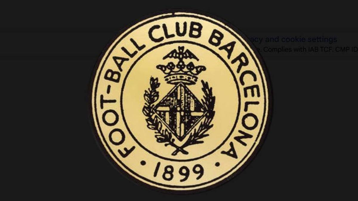 Escudo histórico del FC Barcelona
