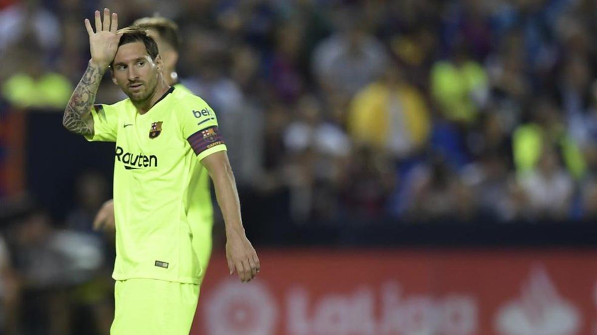 Messi lamenta los goles del Leganés