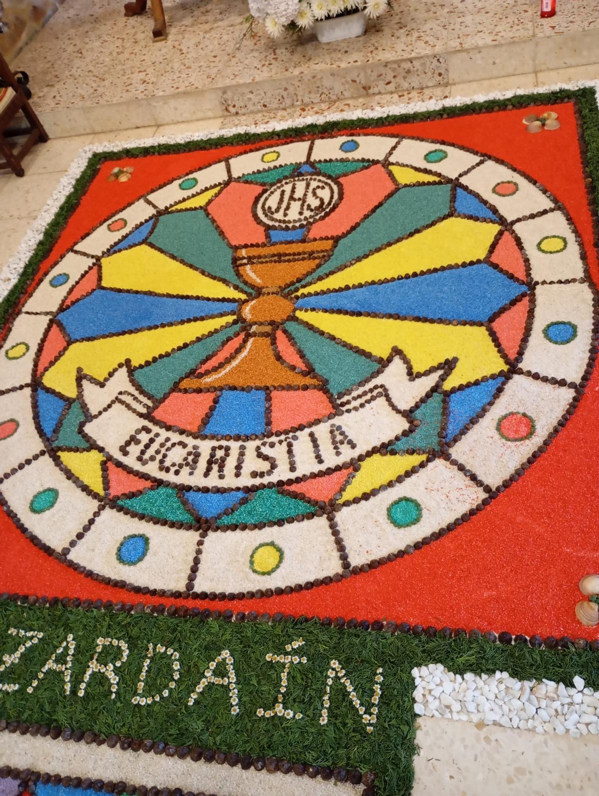 Arte efímero en Zardaín, Tineo