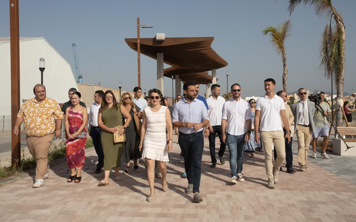 Así es el Pantalán al que hoy mismo ya se podrá acceder en el Port de Sagunt
