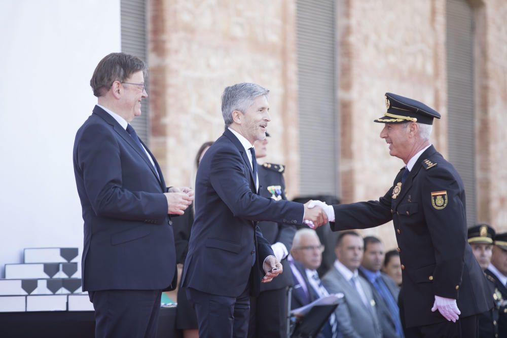 Acto del día de la Unidad de la Policía Nacional adscrita a la Comunitat Valenciana