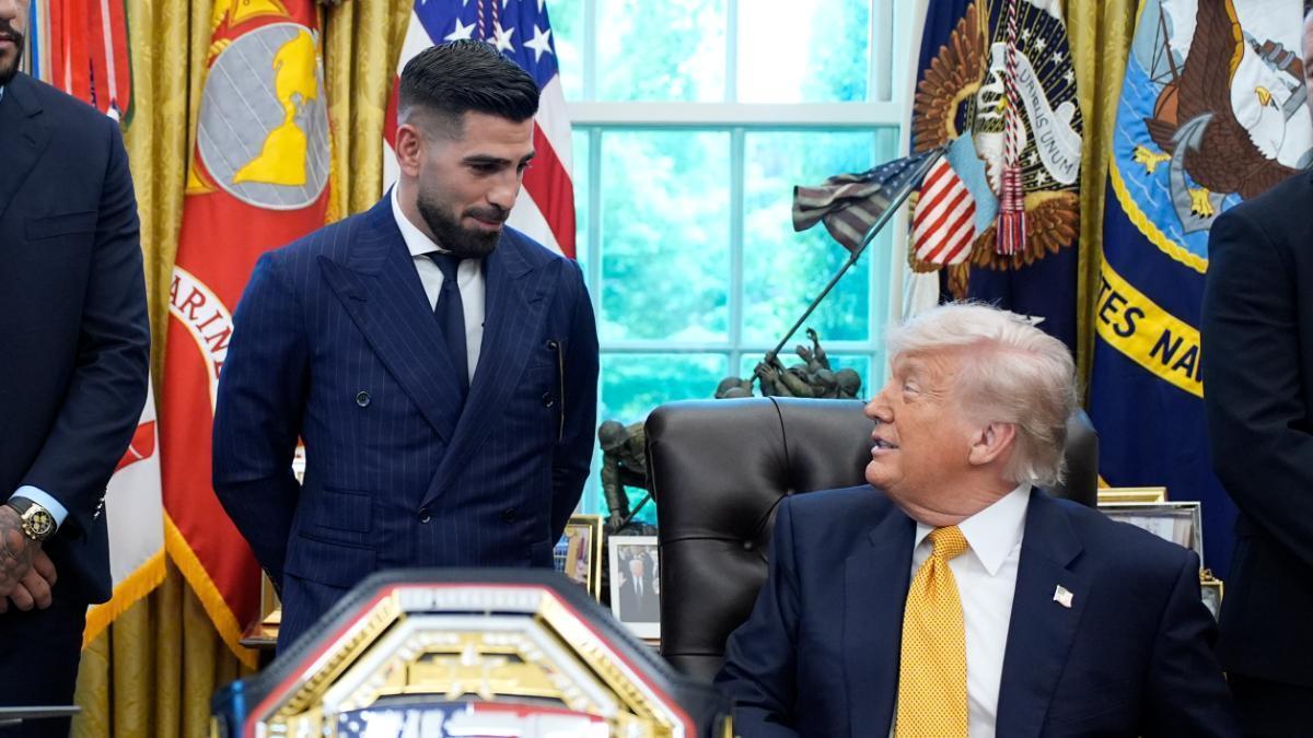 Así se lucirá Topuria en el jardín de Trump: la UFC ultima el evento más descabellado de su historia en la Casa Blanca