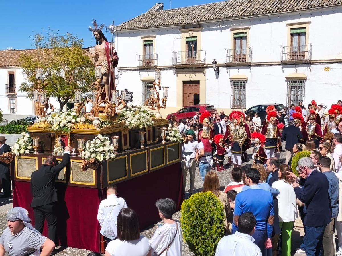 El Resucitado de Bujalance acompañado por el Imperio Romano.