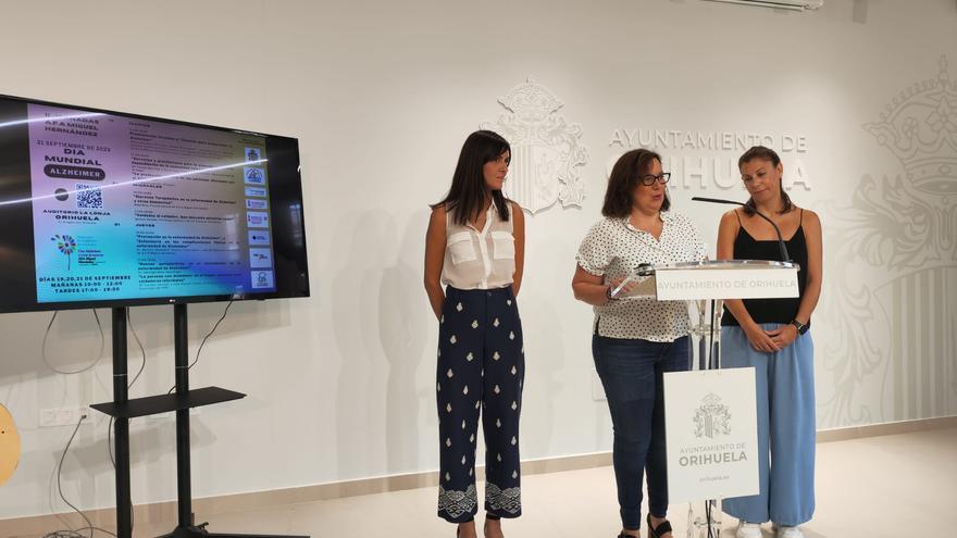 Orihuela programa actividades tres días para hablar de la enfermedad del olvido