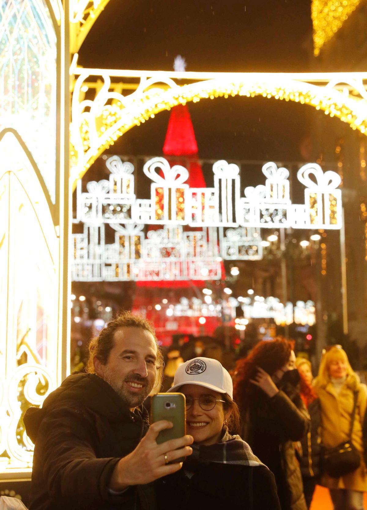 Así se apagaron las luces de Vigo tras una Navidad para la historia