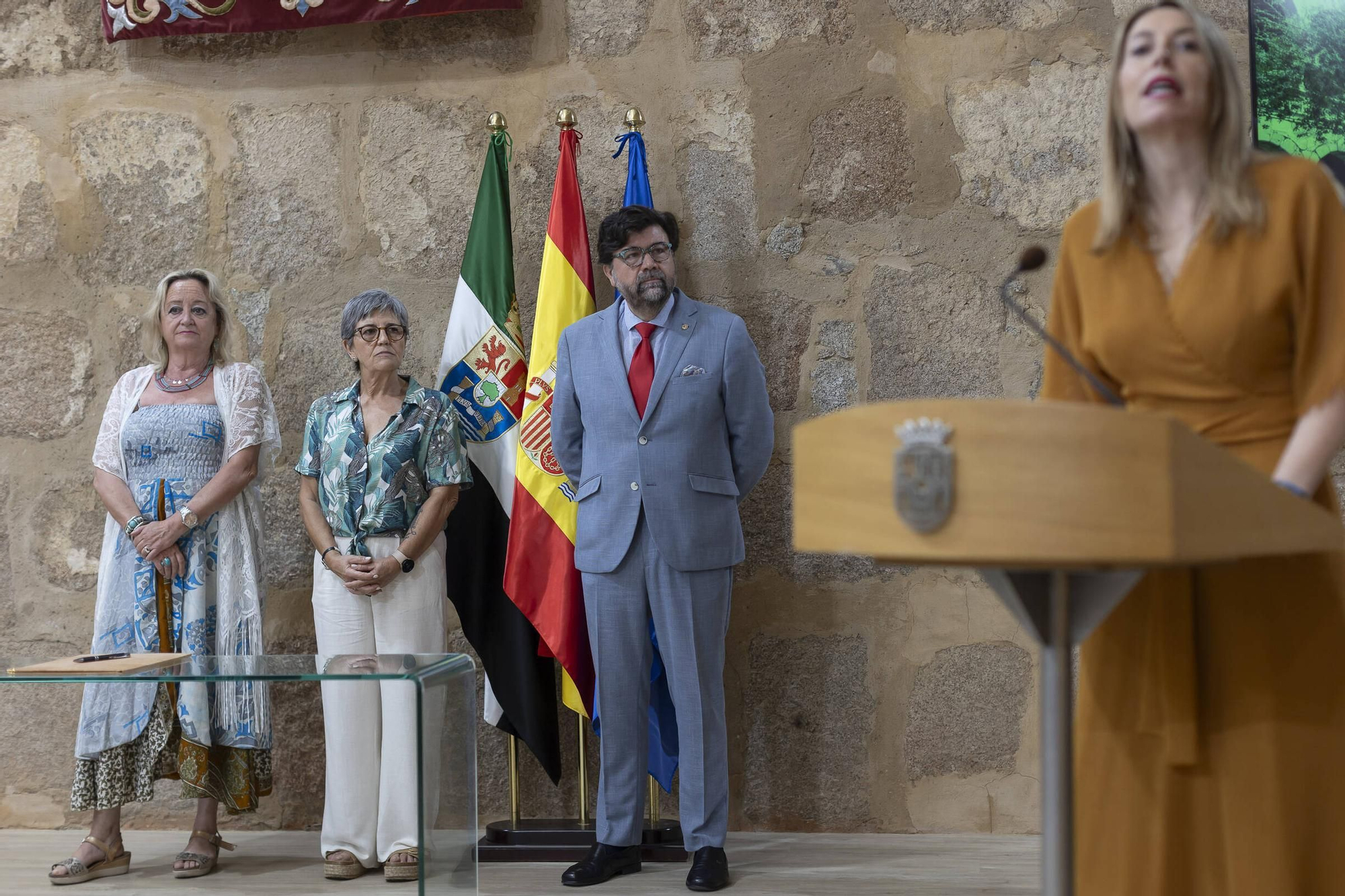 Así ha sido la firma del plan de empleo de Extremadura
