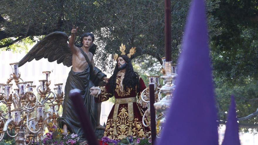 El Señor Orando en el Huerto representará la primera estación.