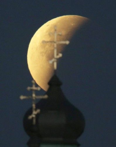 Super moon and lunar eclipse