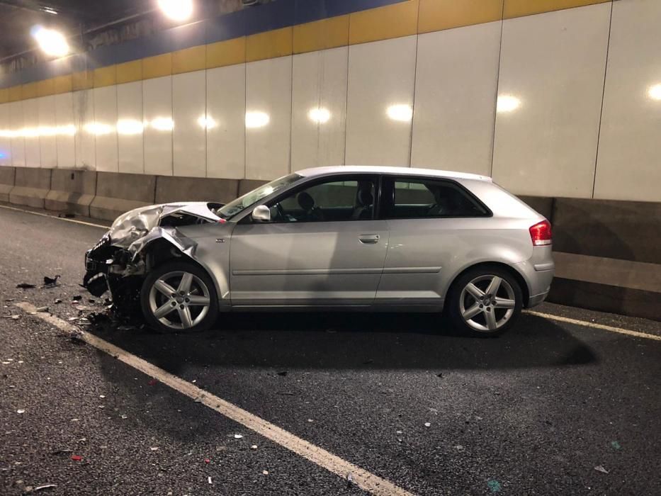 Aparatoso accidente en la Avenida Marítima (06/11/18)